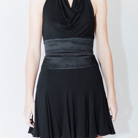 Roberto Cavalli Reversible Halter Silk Dress Size 38 - Picture 2 of 16